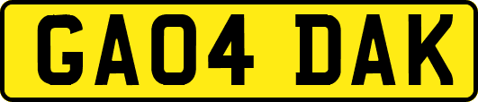 GA04DAK