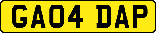 GA04DAP
