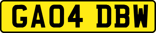 GA04DBW