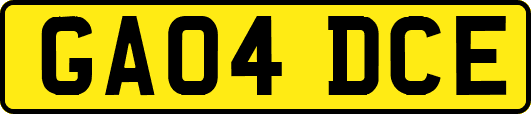 GA04DCE