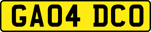 GA04DCO