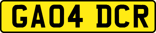 GA04DCR