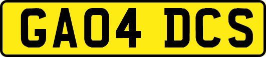 GA04DCS