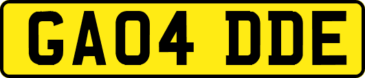 GA04DDE