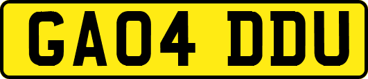 GA04DDU