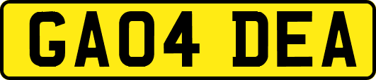 GA04DEA