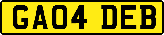 GA04DEB