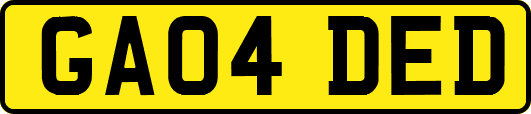 GA04DED