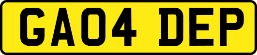 GA04DEP