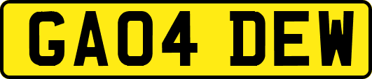 GA04DEW