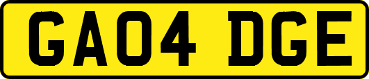 GA04DGE