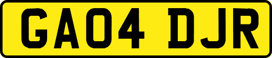 GA04DJR