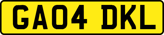 GA04DKL