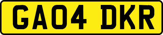 GA04DKR