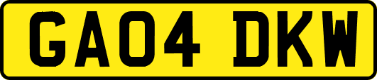 GA04DKW