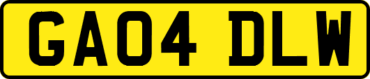 GA04DLW