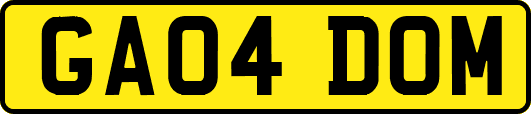 GA04DOM
