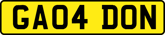 GA04DON