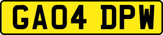 GA04DPW