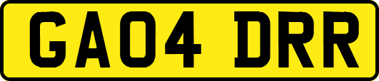GA04DRR