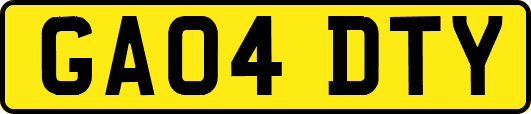 GA04DTY