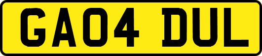 GA04DUL