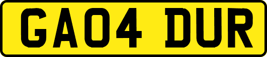 GA04DUR