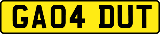 GA04DUT