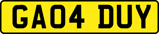 GA04DUY