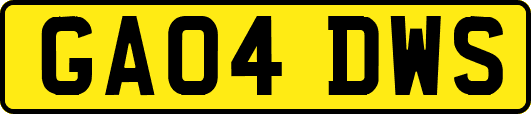 GA04DWS