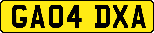 GA04DXA