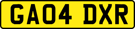 GA04DXR
