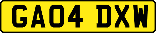 GA04DXW