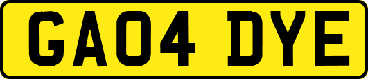 GA04DYE