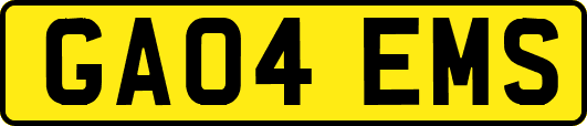 GA04EMS