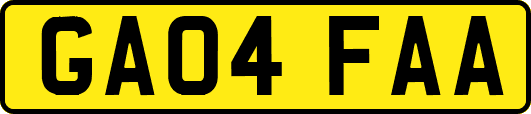 GA04FAA