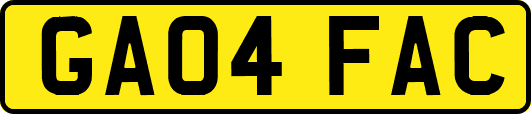 GA04FAC