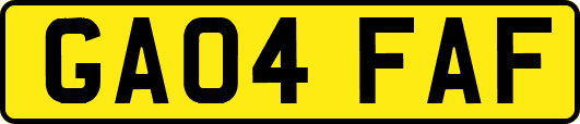 GA04FAF