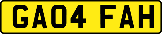 GA04FAH