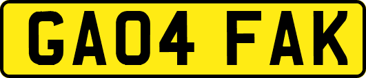 GA04FAK