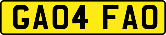 GA04FAO