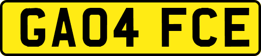 GA04FCE