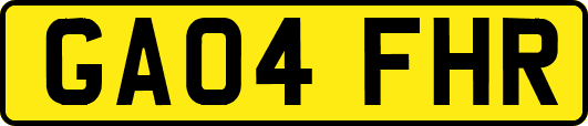 GA04FHR