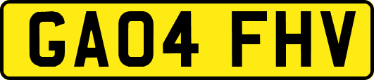 GA04FHV