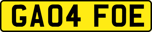 GA04FOE