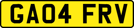 GA04FRV