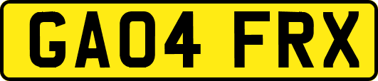 GA04FRX