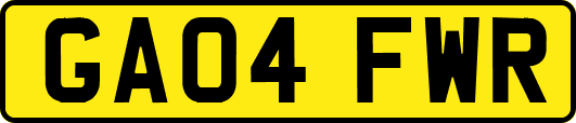 GA04FWR