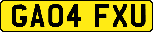 GA04FXU