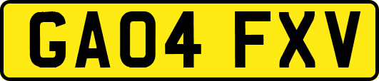 GA04FXV